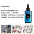 thumbnail image 3 of Uv Resin Hard 200gm Acrylic Ultraviolet Clear Transparent For Craft Jewelry Mold, 3 of 5