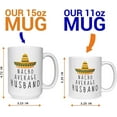 thumbnail image 4 of Nacho Average Husband Gift, New Husband Mug, , Groom Marriage Gift, Wedding Present, Newly Married Gifts For Men, Ceramic Novelty Coffee Mugs 11oz, 15oz Mug, Tea Cup, Gif, 4 of 4