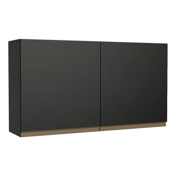 Alacena Madesa Reims 120 cm 2 Puertas Negro
