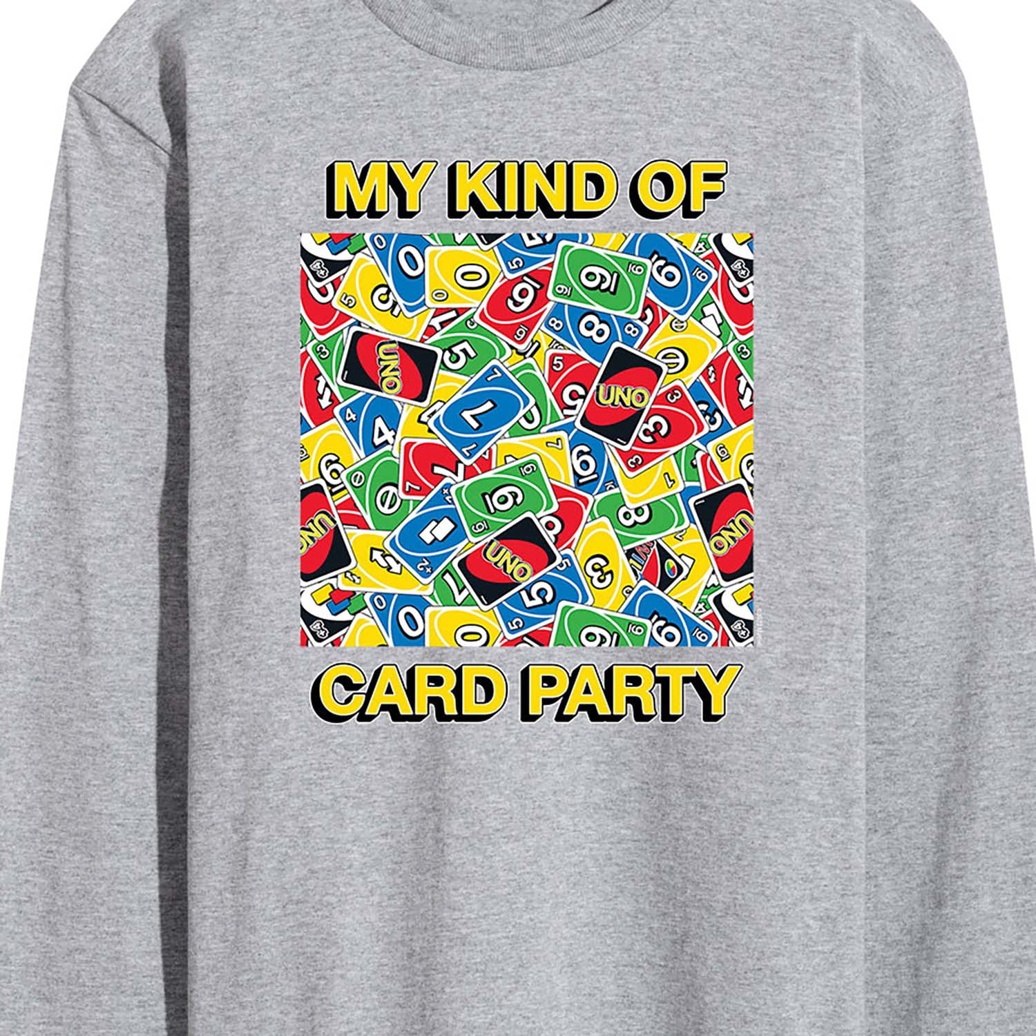 UNO - My Kind Of Card Party - Men's Long Sleeve T-Shirt