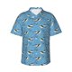 thumbnail image 1 of Balery Dolphin Lovers Camisas hawaianas de manga corta para hombre, camisas playeras de corte holgado, camisas de vacaciones con botones,Medium, 1 of 7