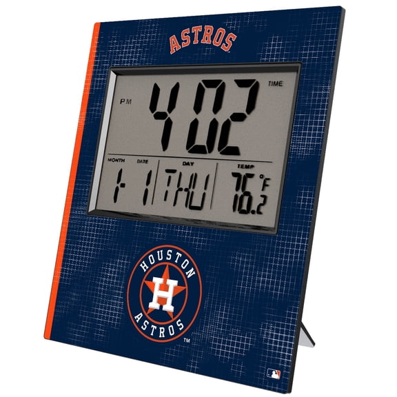 Keyscaper Houston Astros Digital Desk Clock