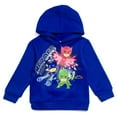 thumbnail image 3 of PJ Masks Catboy Owlette Gekko Fleece Pullover Hoodie and Pants Outfit Set Toddler to Little Kid, 3 of 5
