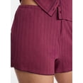 thumbnail image 5 of Joyspun Women's Pointelle Tank Top and Shorts Pajama Set, 2-Piece, Sizes XS-3X, 5 of 6