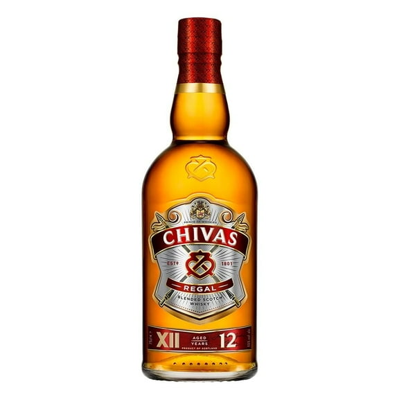 Whisky Chivas Regal 12 años Escocés 750 ml