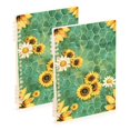 thumbnail image 2 of Haosy Bee Beehive Sunflower Notebooks 1-subject Journal 60 Sheets A5 College Ruled Paper Detachable Ring 8.3"x5.7", 2 of 8