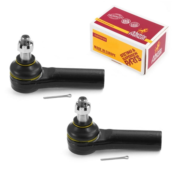 Metrix Premium Chassis Parts-2 PC Front Outer Tie Rod End Kit Fits 01-09 Ford Escape,01-06 Mazda Tribute,08-09 Tribute,05-09 Mercury Mariner,Replacement ES3631