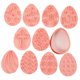 thumbnail image 5 of Nestingho 10Ud De Para Galletas Rosa Forma Huevo Plástico Reutilizables Para Repostería, 5 of 7