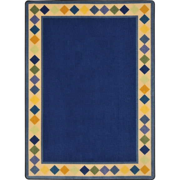 Joy Rugs Delightful Diamonds Machine Tufted - Cut Pile Multi 3'10" x 5'4" - Area Rug