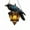 A, variant on 5.9in Gothic Crow Hanging Ornament, 2D Lantern Design That Catches the Sun, Spooky Halloween Decor for Porches, Trees & Indoor Spaces, Ideal for Halloween Parties, Gothic-Themed Home Decor, B