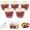 5 liters, variant on Airtight Grain Storage Bags with Handle, Cereal Containers Storage,5L*5 | Tight seal prevents spoilage, keeps food fresh long-term, portable handle easy to move and organize, for household dry food