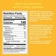 UNREAL Dark Chocolate Crispy Quinoa Gems Candy, 6 Oz