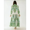 thumbnail image 7 of Printed Long Sleeve Maxi Dress, 7 of 7