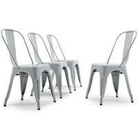 Metal Dining Chairs Walmart Com