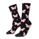 thumbnail image 1 of Balery Gradient Butterfly Calcetas Largas con Estampado para Hombre y Mujer – Suaves y Transpirables, Talla Única (US 5-11), 1 of 6