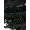 thumbnail image 5 of INSPIRE CHIC Lace Cap Sleeves Cardigan for Women's Floral Evening Wedding Elegant Shrug L Black, 5 of 6