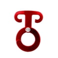 thumbnail image 3 of 4 Pcs Piquet de Tente de Camping Extérieur Corde Réglable en Aluminium Crochet pour Camping Randonnée Activité Extérieure (Rouge), 3 of 5