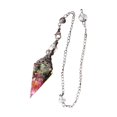 thumbnail image 2 of pitrice Crystal Pendulum Natural Stone Pendulums Pendant for Divination Dowsing, 2 of 9