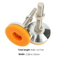 thumbnail image 3 of Miangastore 2Pcs Swivel Leveling Feet Vibration Control for Shelving Units Homeowners, 3 of 8