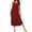 Wine, variant on Taqqpue Plus Size Cotton Nightgowns for Women Long Sleep Dress Soft Sleepwear Tank Dress Women Spaghetti Strap Night Gowns Sleeveless Sleep Shirts