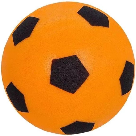 Silent Soccer Ball, High-Density Foam Indoor Training Soccer Ball, Soft No-Noise Practice Ball for Home and Yard Use, Washable Low-Bounce Soccer Ball