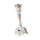 thumbnail image 5 of Portavelas para velas de pilar, candelabro decorativo de moda Plata, 5 of 9