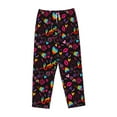 thumbnail image 4 of Daiia Lgbt Rainbow For Pride Women's Sleep Pant with Pockets and Drawstring,Pajama Pants-Large, 4 of 9
