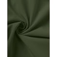 thumbnail image 6 of Army Green Womens A-Line Midi Skirt With Front Bow Tie Waist, Casual And Dressy, 6 of 8