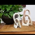 thumbnail image 4 of Stoneage Arts Entwined Love Knot Sculpture 6 Inch Natural Hand Carved in Kenya, 4 of 5