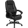 thumbnail image 3 of Flash Furniture Swivel Ergonomic Office Chair, High Back Black Leathersoft Executive, 3 of 6
