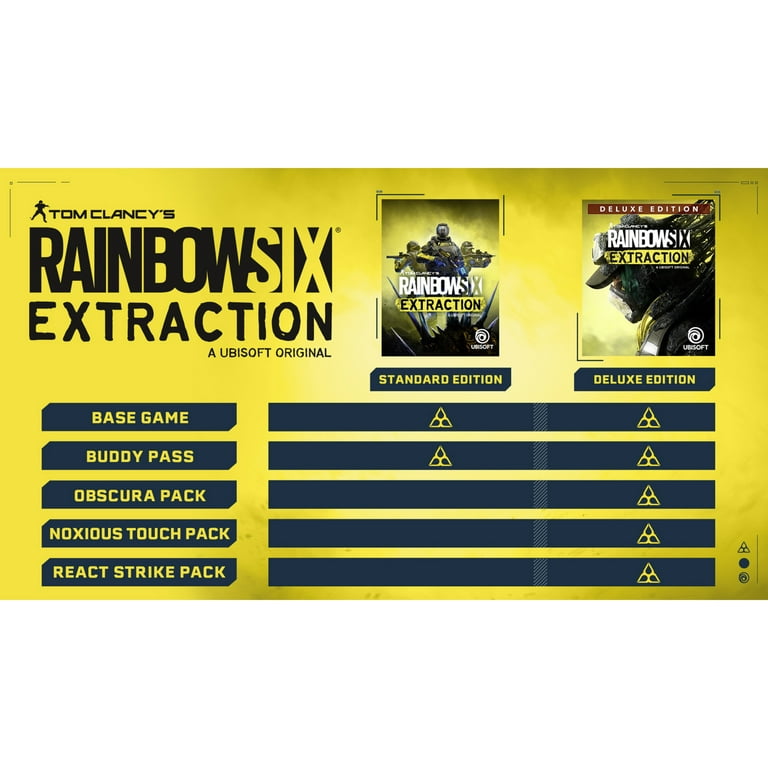 Series Xbox Extraction Launch Xbox One, Six X, [Physical] Edition, Tom Ubisoft, Rainbow Clancy\'s