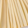 thumbnail image 4 of Placlothes Girls 2-Piece Skirt and Cute Tank Tops Outfit Set for Summer Fall Solid Yellow Cotton Skirt Birthday Gift for Little Girls and Big Girls Size 5T, 4 of 9