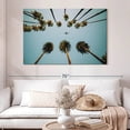 thumbnail image 2 of Elephant Stock Airplane Above Palm Trees Wall Art - Horizontal Canvas Wall Art - Living Room Wall Decor - Floral And Botanical Canvas - Blue And Green Decor - 51" x 34", 2 of 8