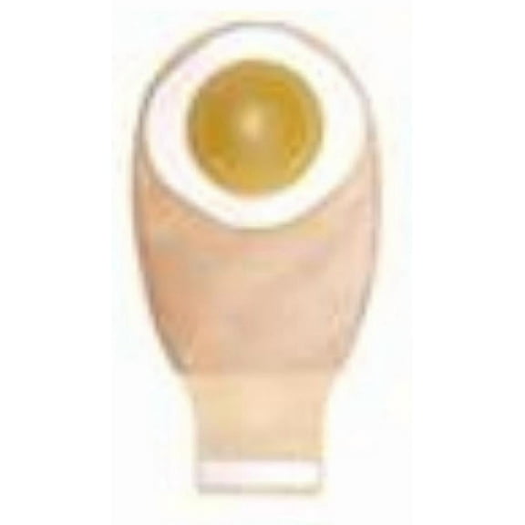 Esteem   Filtered Ostomy Pouch, One-Piece System, 12 Inch Length, 7/8 Inch Stoma, Drainable, Convex, Pre-Cut, 10 Count