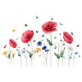 thumbnail image 1 of Stunning Artificial Poppy Flowers, UV-resistant And Waterproof For A Durable Home Decor Experience, Wedding Decoration That Stands The Test Of Time, Fake Wild Flowers To Enchant Your Guests, 1 of 6