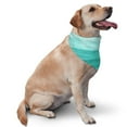 thumbnail image 2 of Disketp Teal Turquoise Dog Bandanas 1PC Triangle Adjustable Puppy Bandana Bib Handkerchief for Large Medium Girl Dogs Pets Gift, 2 of 6