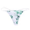 thumbnail image 1 of Vente de Liquidation 2025 Culottes Imprimées pour Femmes Confort Taille Basse Douce T-Back G-String, 1 of 7