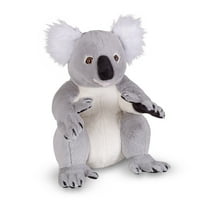Melissa & Doug Lifelike Plush Koala Stuffed Animal (13.5W x 14H x 12D in)