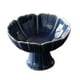 thumbnail image 2 of Soporte de cerámica para frutero con base, cuenco para servir postres y pasteles, expositor de postres Azul, 2 of 9