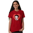 thumbnail image 7 of Vintage Ladies TShirts Tees T For Women Betty Boop Valentines Day Kisses Gift, 7 of 7