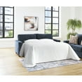 thumbnail image 2 of Signature Design by Ashley Furniture Aviemore Blue Queen Sofa Sleeper, 2 of 10