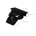 thumbnail image 2 of AURARMLET Vehicle Sundries Box Latch Handle Replacement for Latch Black ABS 1Set, 2 of 8