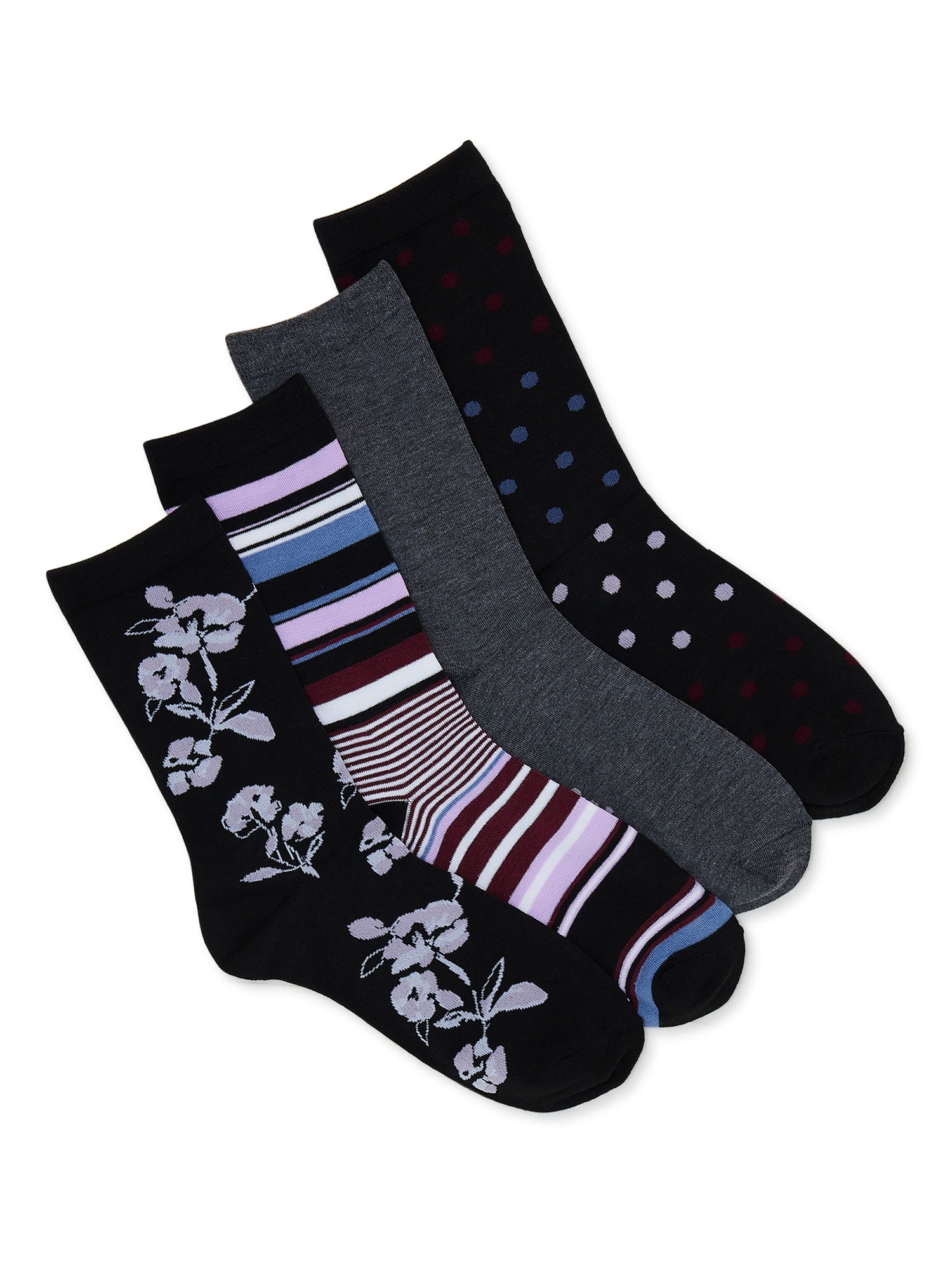 C. Wonder Women's Crew Socks, 4-Pack, Size 9-11