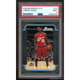 LeBron James Rookie Card 2003-04 Bazooka #223a BGS 9.5 (9.5 9.5 9 