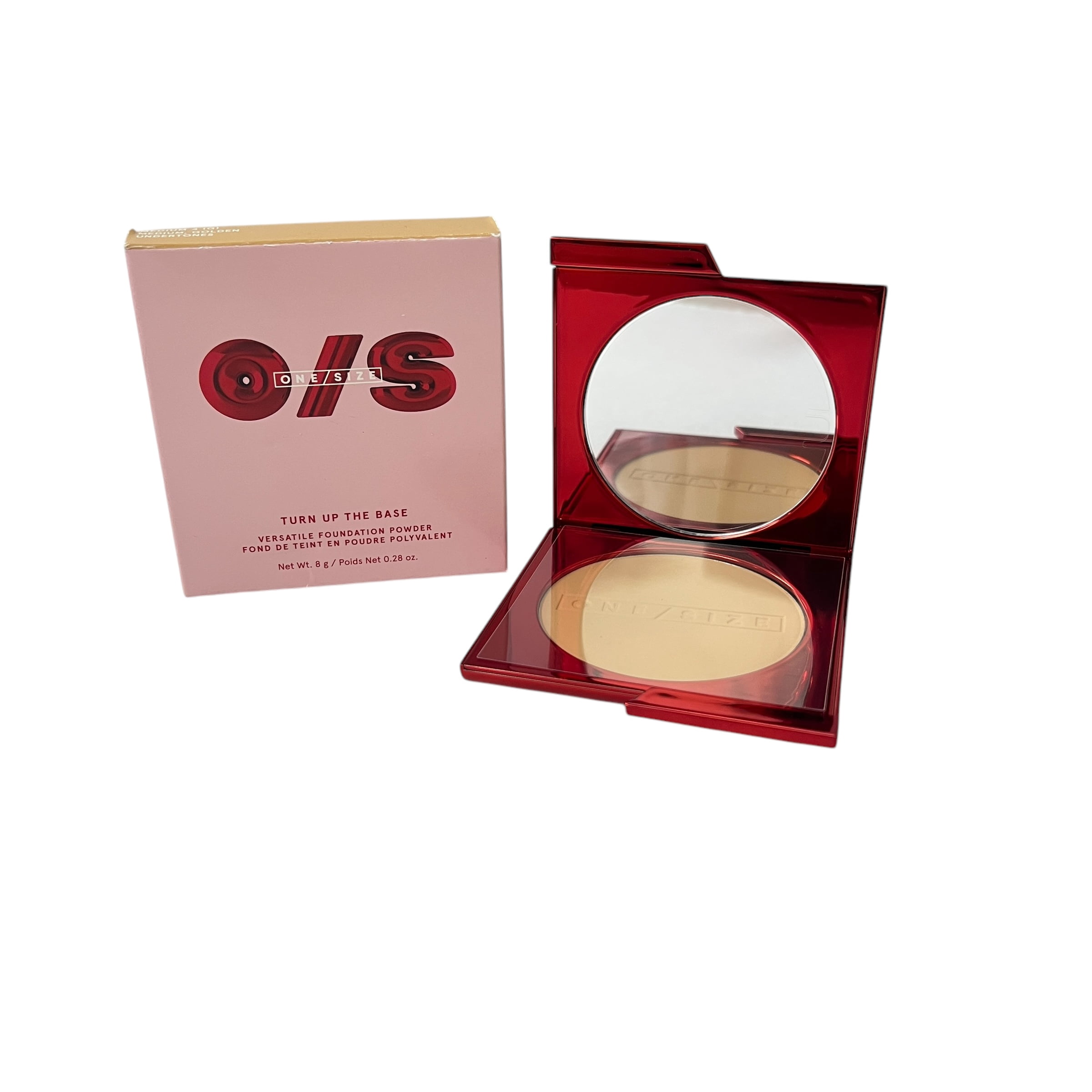 One Size Turn Up The Base Powder Foundation Medium 4 Golden