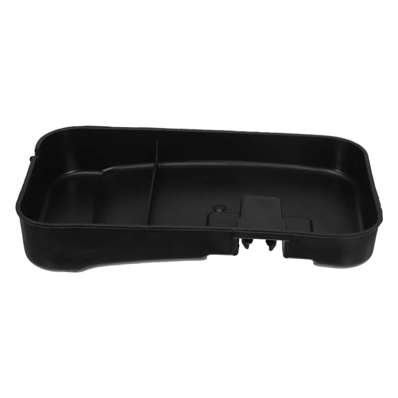 LOLIPPYY Black Plastic Freezer Evaporation Drain Pan Tray Compatible with Most Refrigerator Models for Efficient Cooling