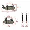 thumbnail image 2 of for Kawasaki KLF300 Bayou 300 4X4 1989-2004 Front Brake Pads / Rear Brake Shoes, 2 of 4