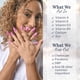 thumbnail image 5 of SNS Nail Dip Powder Gelous Color Dipping Powder - First Love (púrpura/crema pastel) - Color de uñas de larga duración dura 14 días - Bajo olor y no requiere lámpara UV - 1.5 oz, 5 of 5