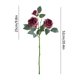 thumbnail image 3 of Rose Simulation Flower Living Room Soft Decoration Flower Arrangement Ornament Fake Floral Photography Prop, 3 of 6