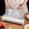 thumbnail image 3 of ZHaobin Slide Cutter Aluminum Foil And Film Dispenser Multifunction Kitchen Organizer Plastic Wrap Dispenser Kitchen Tools Accessories (28.5x6.5cm), 3 of 7